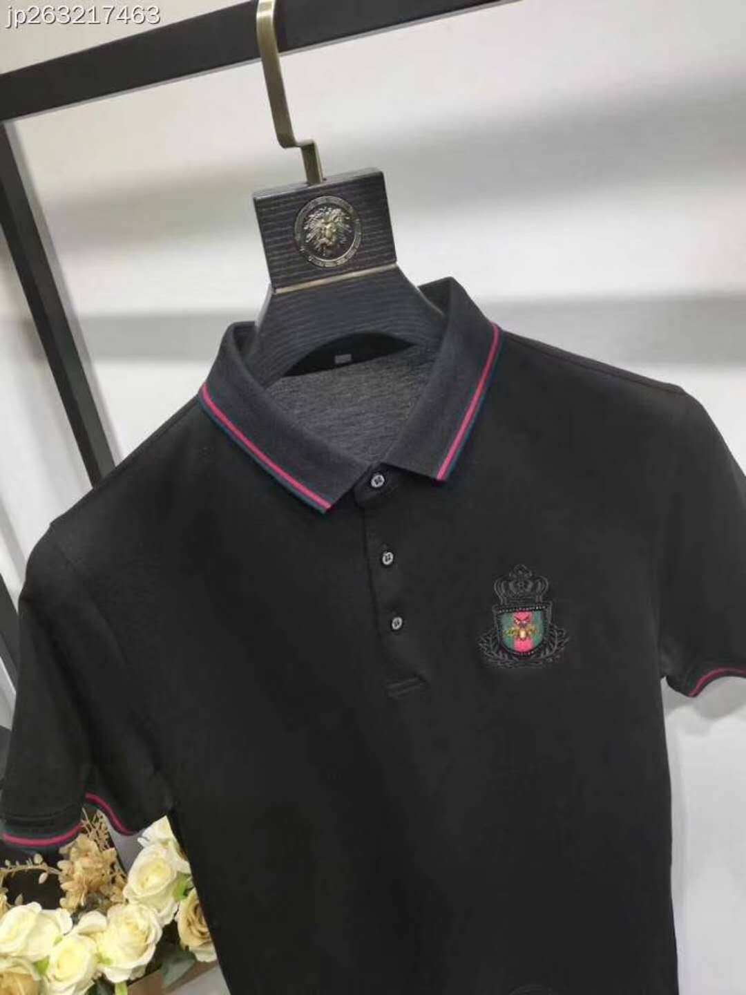 Dior 迪奥2018春夏原单男士走秀款翻领Polo衫