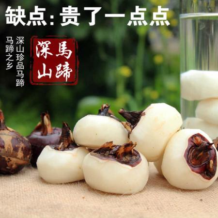广西荔浦马蹄5斤地栗荸荠菩荠水栗【买就买最好超大】(清!脆!甜!