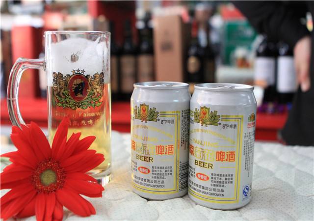 燕京菊花啤酒图片图片