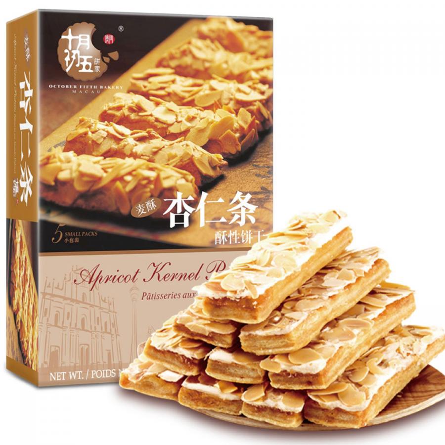 十月初五麦酥杏仁条200g/盒*10盒装
